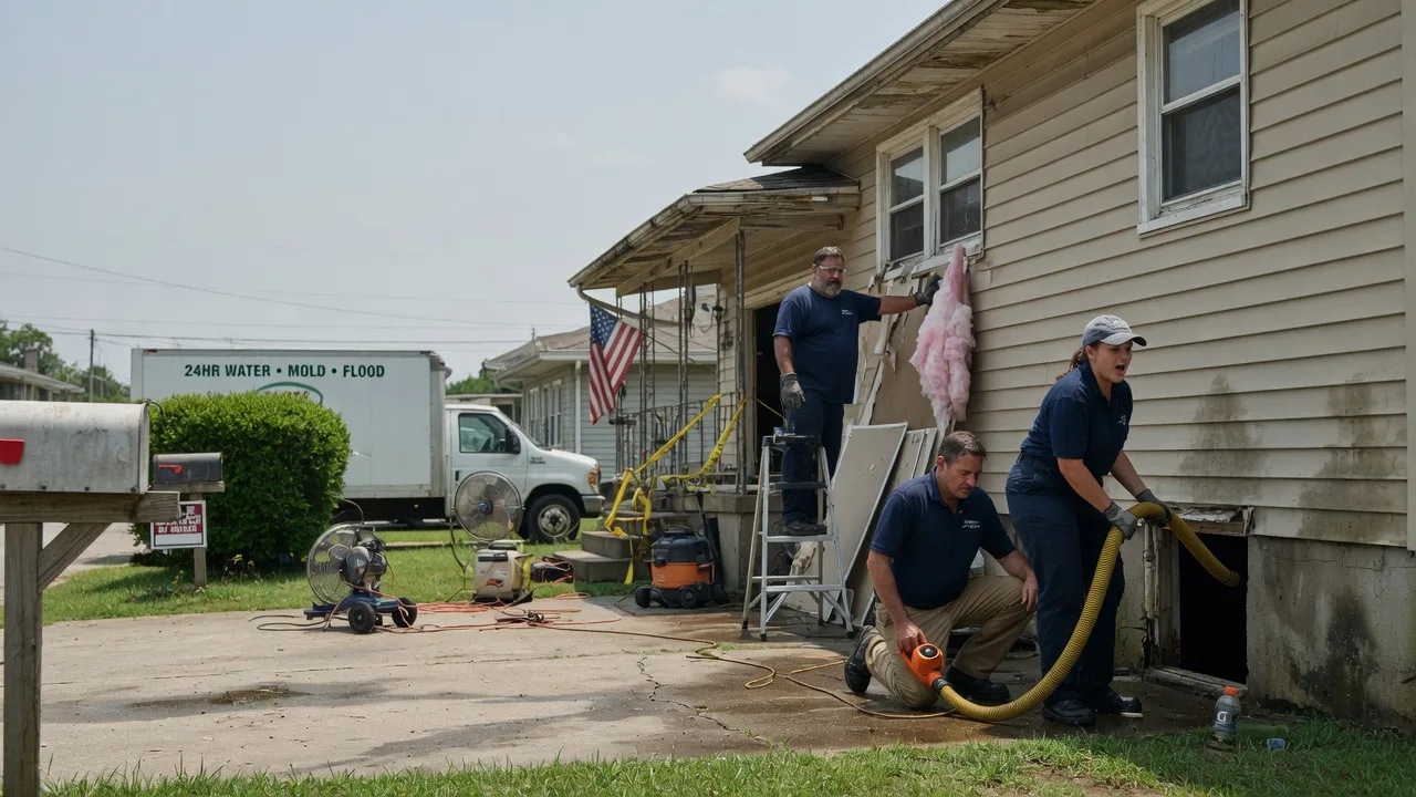 Water Damage Repair in Starford, PA near me